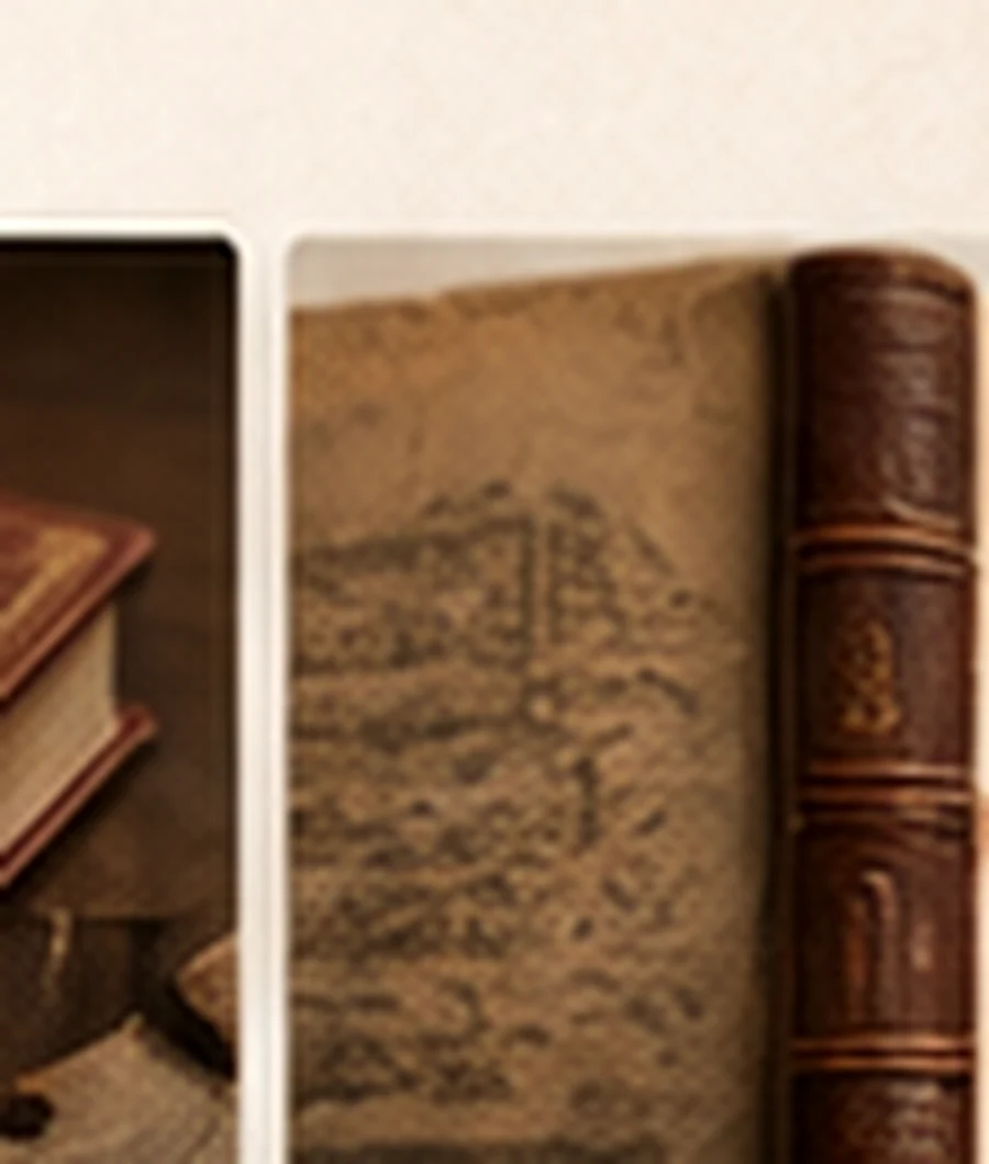 Comparaison d’un livre avant et après restauration